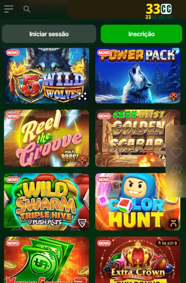 33cc android e ios aplicativo